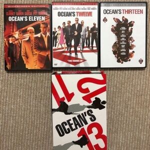 Ocean's 11, 12 & 13 Bundle DVD Movies